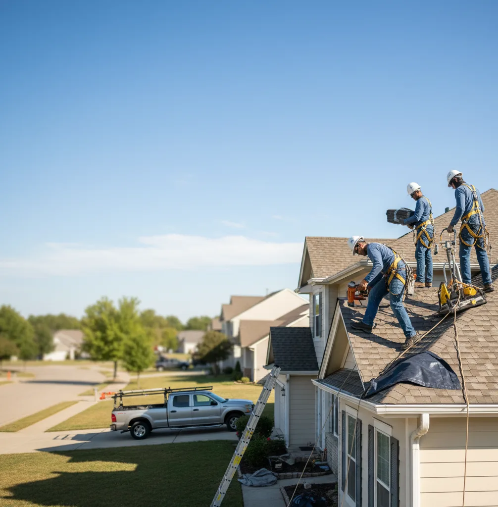 Shingle Replacement in Central City, IA